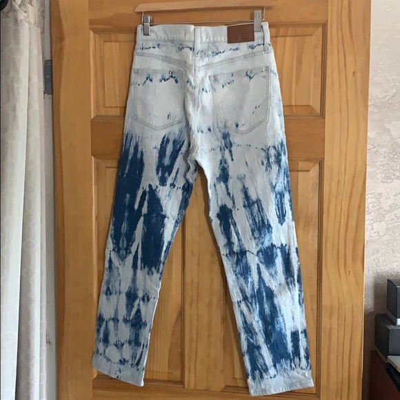 EUC Madewell Perfect Vintage Crop tie dye size 26 - Picture 11 of 11